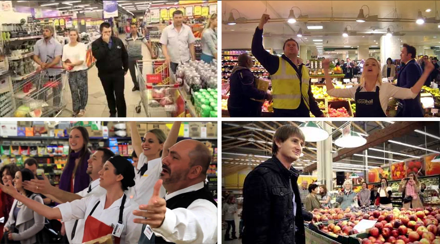 Operatic flash-mobs in grocery stores – sometimes humans are OK
