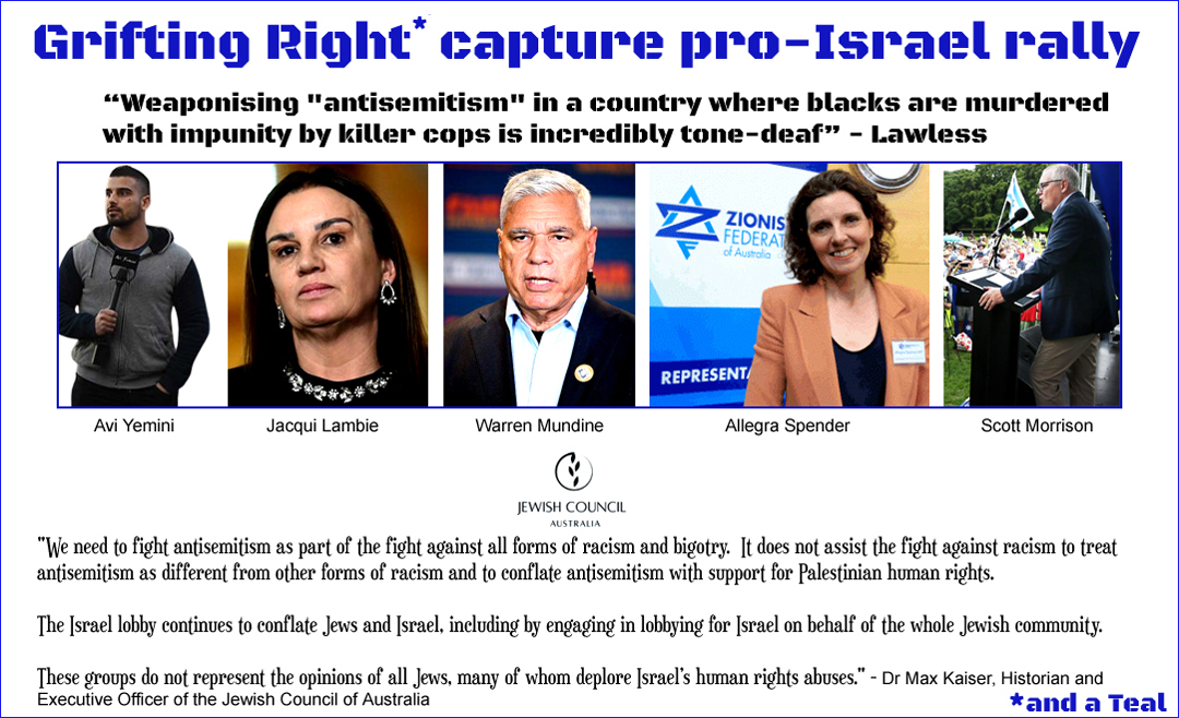 Sydney rally: A conflation of antisemitism with criticism of Israel – JCA